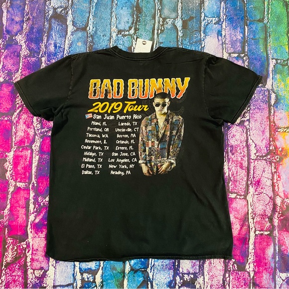 Gildan Shirts Bad Bunny Tshirt Black Latin Hip Hop Reggaeton 29